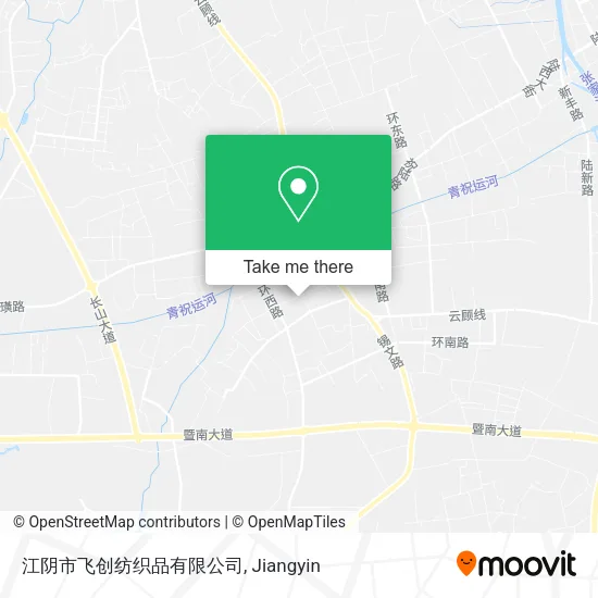 江阴市飞创纺织品有限公司 map