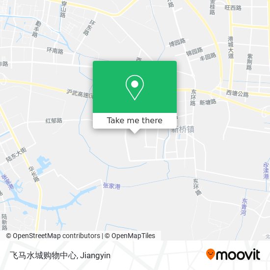 飞马水城购物中心 map