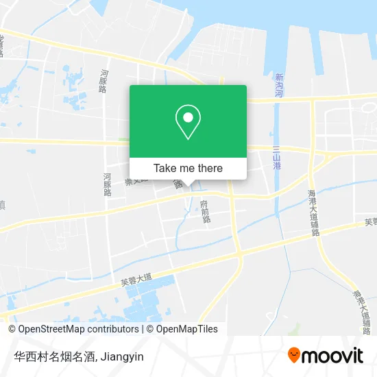 华西村名烟名酒 map