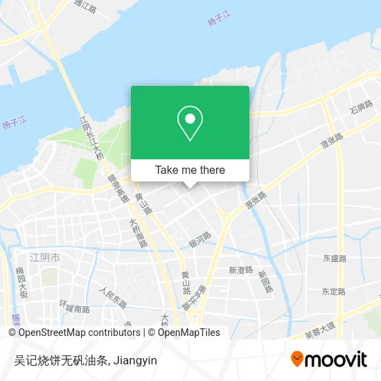 吴记烧饼无矾油条 map