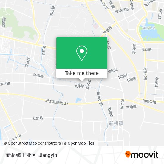 新桥镇工业区 map