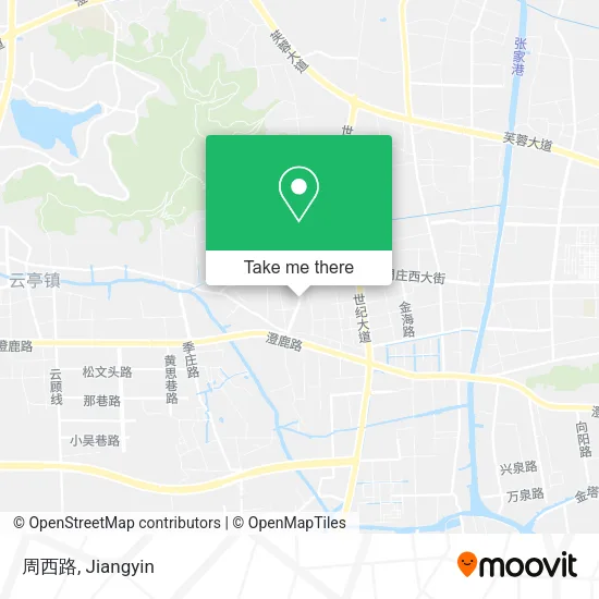 周西路 map