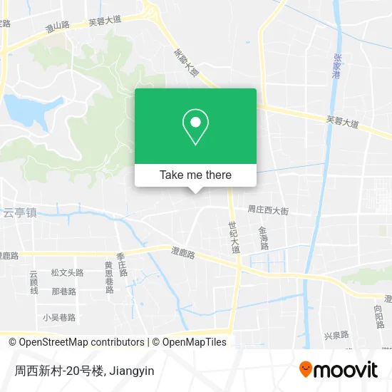 周西新村-20号楼 map