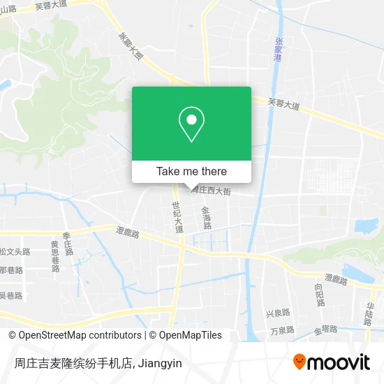 周庄吉麦隆缤纷手机店 map
