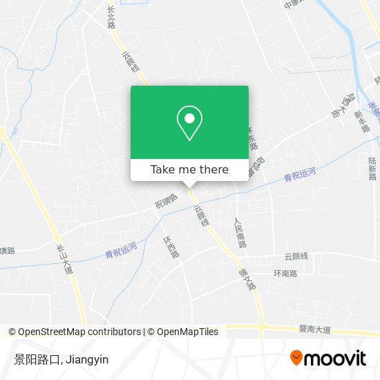 景阳路口 map