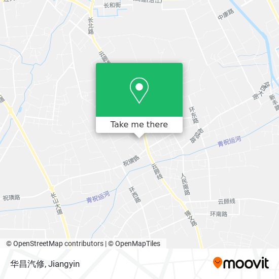 华昌汽修 map