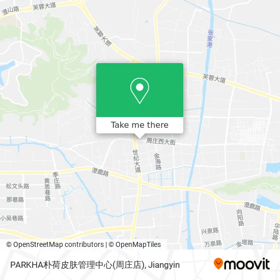 PARKHA朴荷皮肤管理中心(周庄店) map