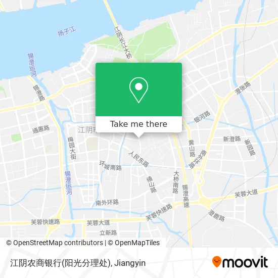 江阴农商银行(阳光分理处) map