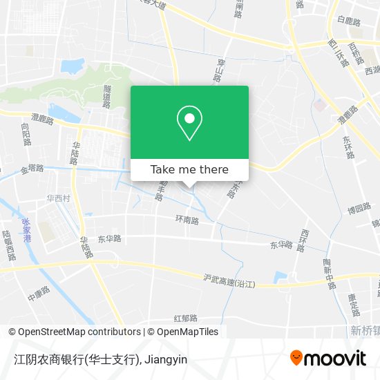 江阴农商银行(华士支行) map