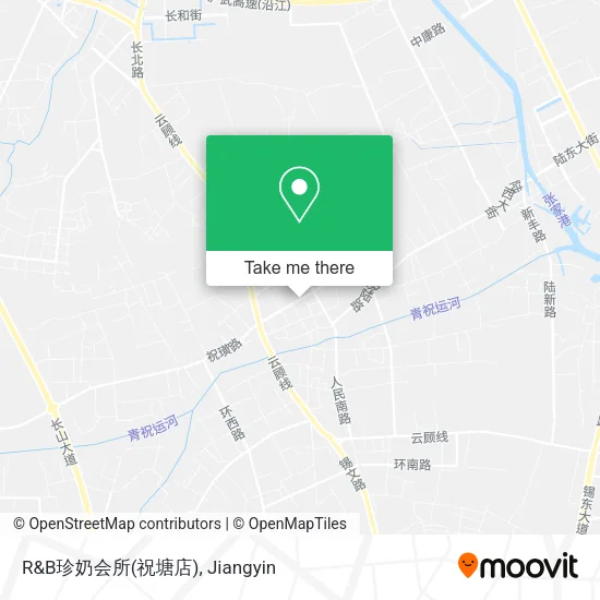 R&B珍奶会所(祝塘店) map