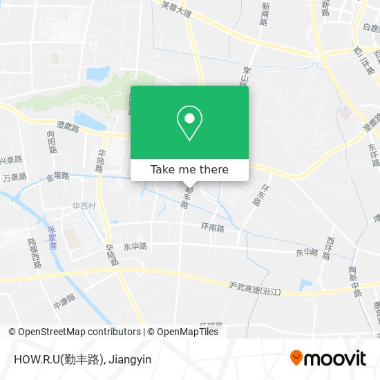 HOW.R.U(勤丰路) map