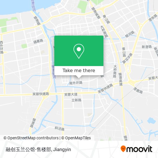 融创玉兰公馆-售楼部 map