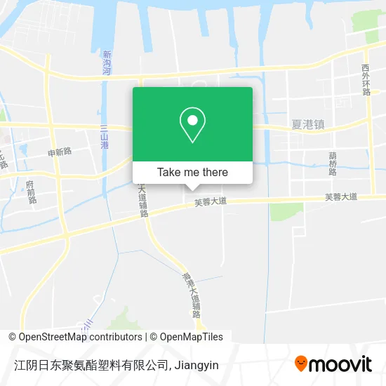 江阴日东聚氨酯塑料有限公司 map