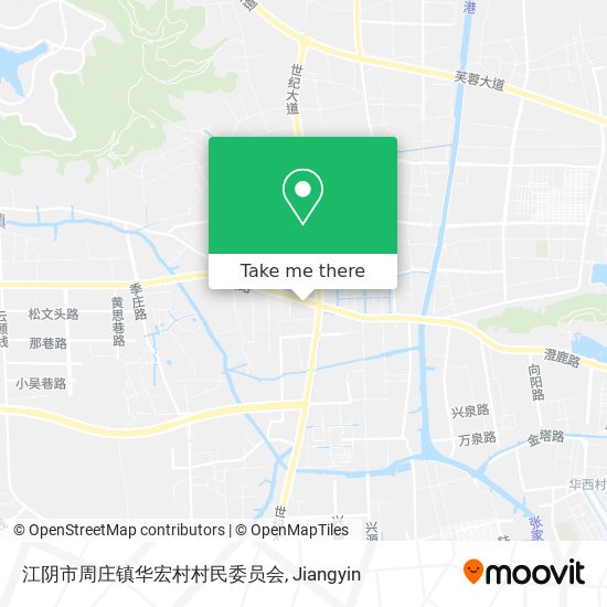 江阴市周庄镇华宏村村民委员会 map