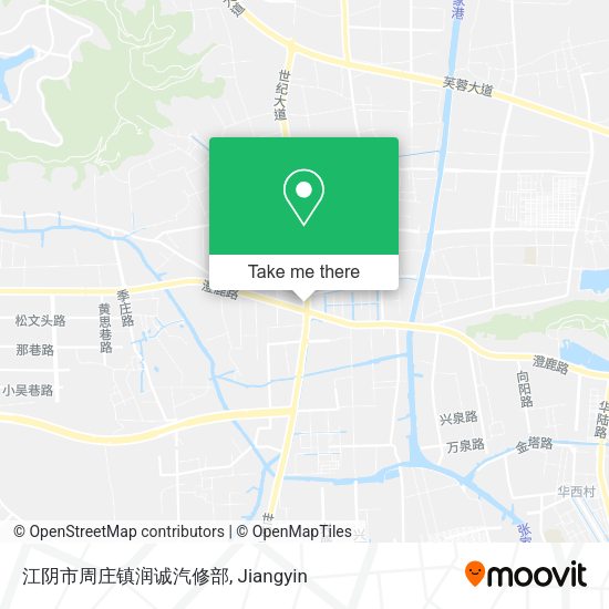 江阴市周庄镇润诚汽修部 map