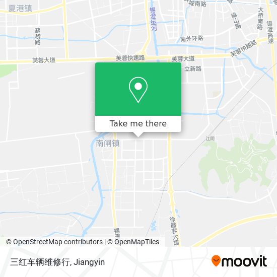 三红车辆维修行 map