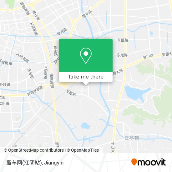 赢车网(江阴站) map