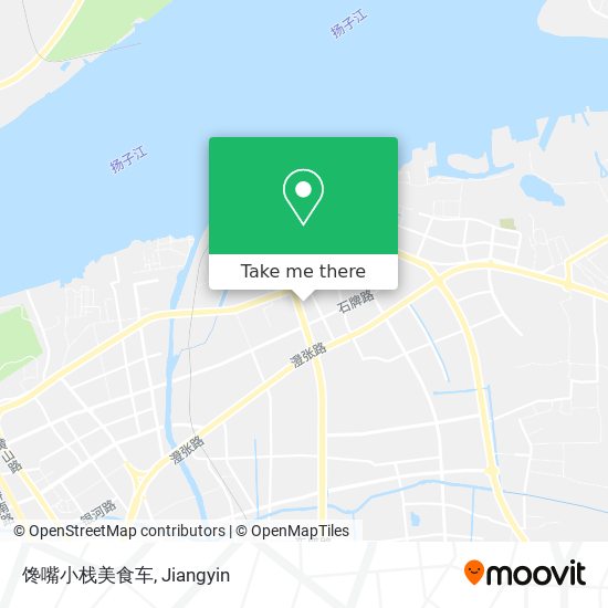 馋嘴小栈美食车 map
