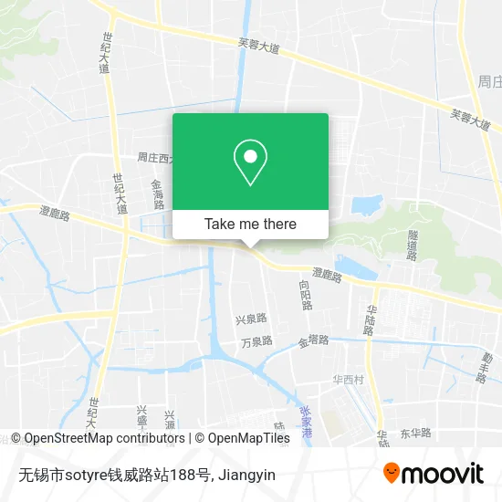 无锡市sotyre钱威路站188号 map