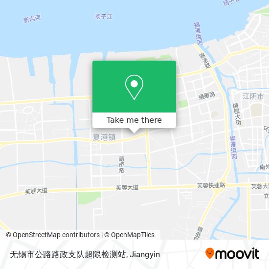 无锡市公路路政支队超限检测站 map