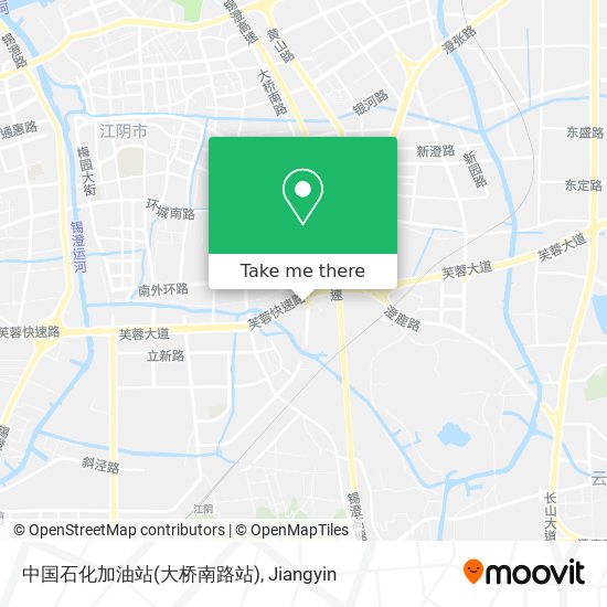 中国石化加油站(大桥南路站) map