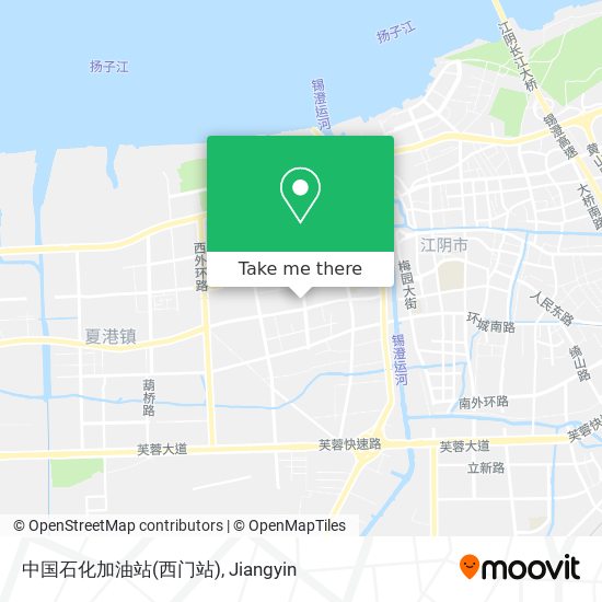 中国石化加油站(西门站) map