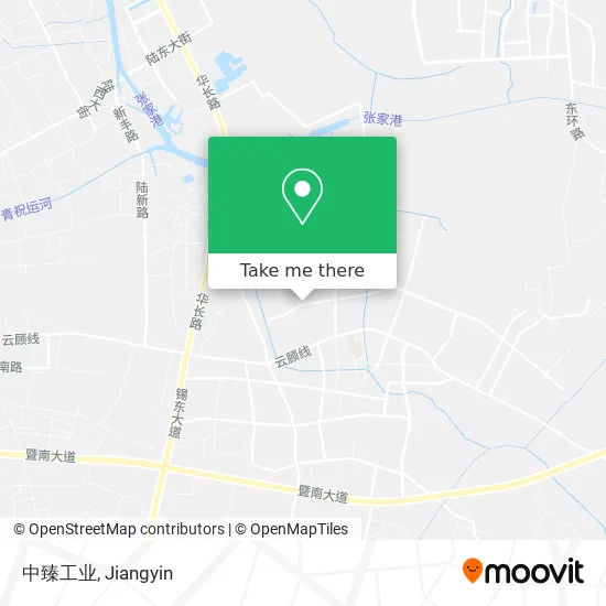 中臻工业 map