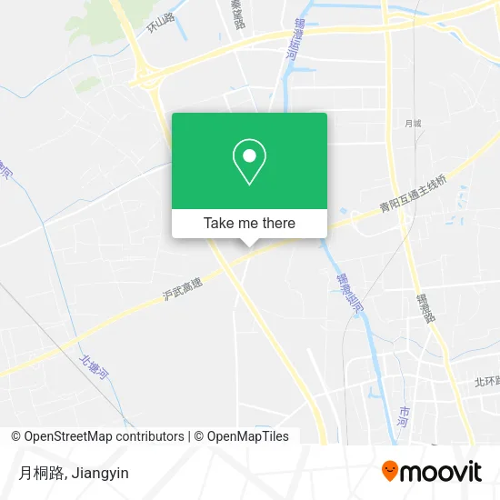 月桐路 map