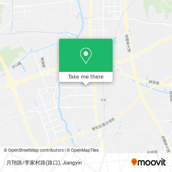 月翔路/李家村路(路口) map