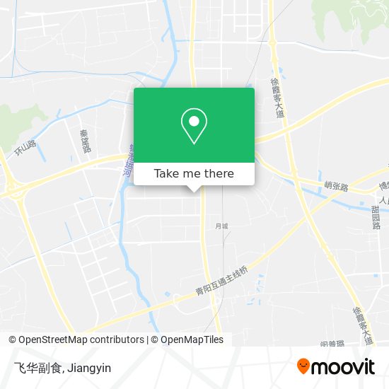飞华副食 map