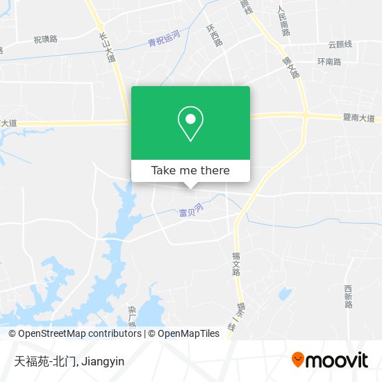 天福苑-北门 map