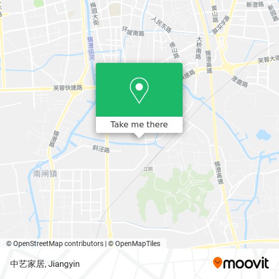 中艺家居 map
