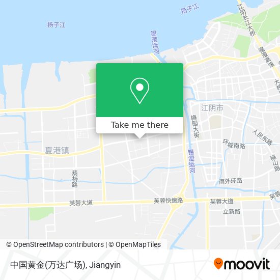 中国黄金(万达广场) map