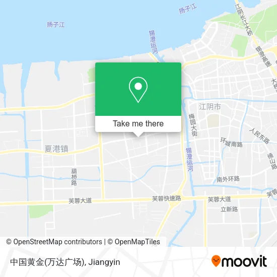 中国黄金(万达广场) map