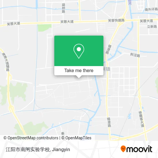江阳市南闸实验学校 map