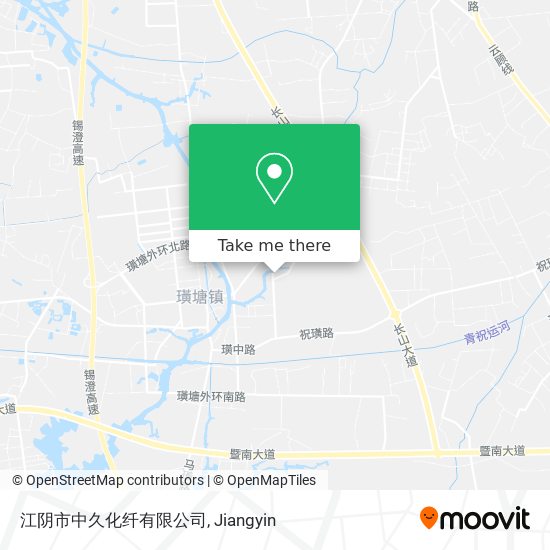 江阴市中久化纤有限公司 map