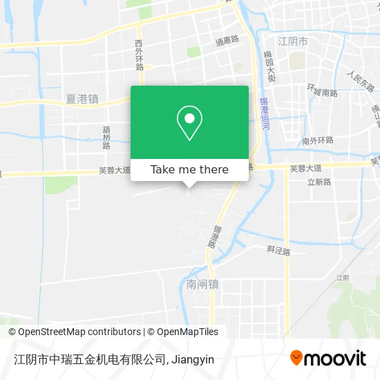 江阴市中瑞五金机电有限公司 map