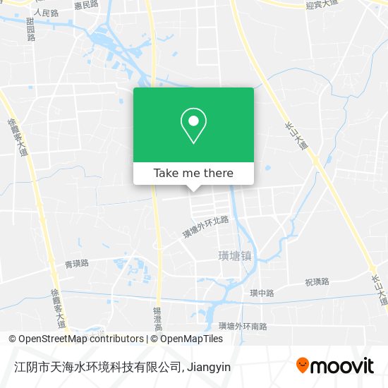 江阴市天海水环境科技有限公司 map