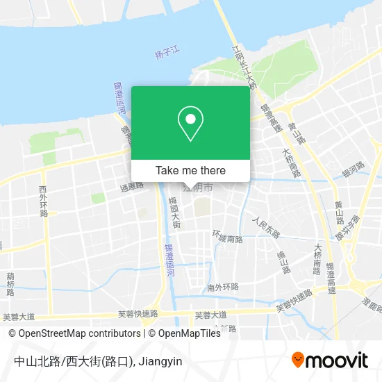 中山北路/西大街(路口) map