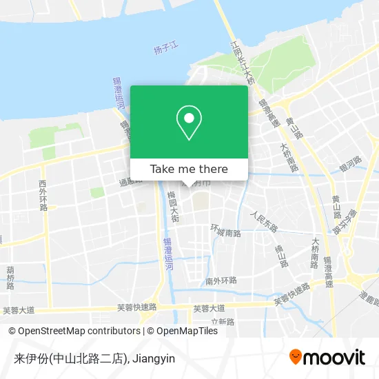 来伊份(中山北路二店) map