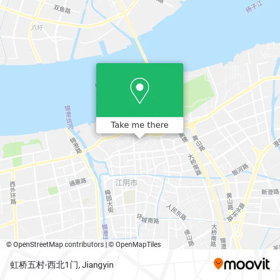 虹桥五村-西北1门 map