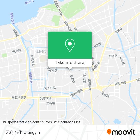 天利石化 map
