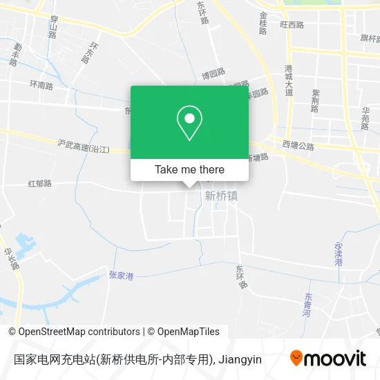 国家电网充电站(新桥供电所-内部专用) map