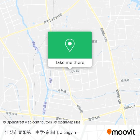 江阴市青阳第二中学-东南门 map