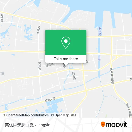 芙优尚亲肤百货 map