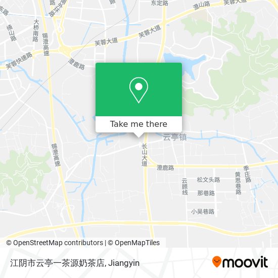 江阴市云亭一茶源奶茶店 map