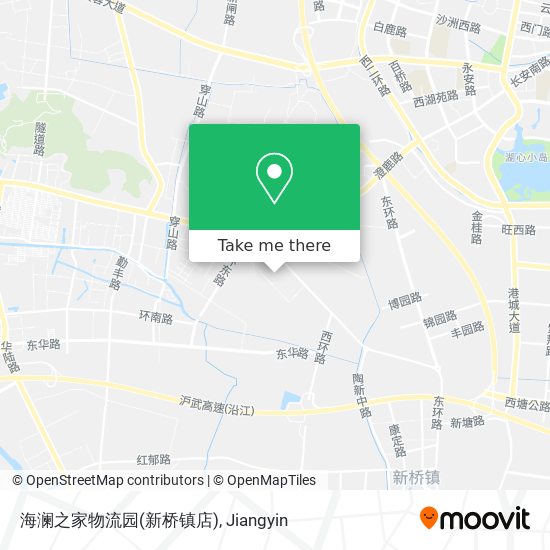 海澜之家物流园(新桥镇店) map