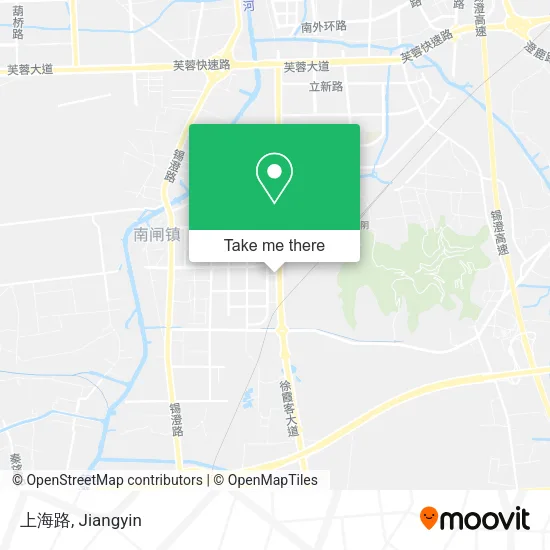 上海路 map
