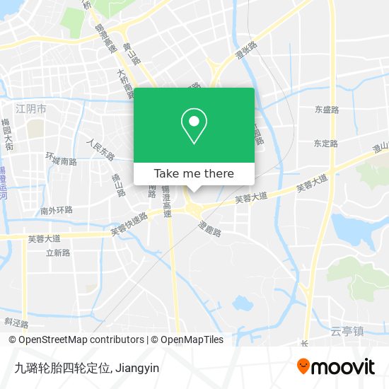 九璐轮胎四轮定位 map