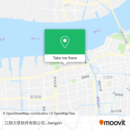 江阴力垦软件有限公司 map